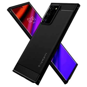 Spigen Rugged Armor Galaxy Note 20 Ultra Mattschwarz