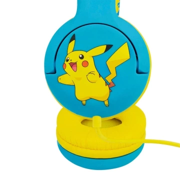 OTL Kabelgebundene Kopfhörer für Kinder Pokemon Pikachu Blau-Gelb