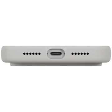 Etui Ochronne do iPhone 17 Pro Max UNIQ Lino Magclick Light Grey