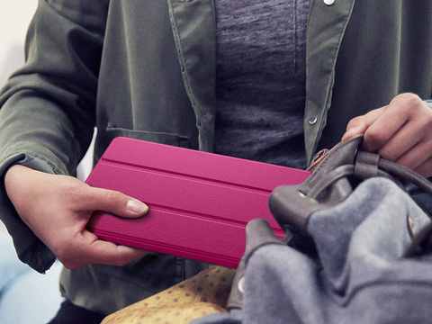 Alogy Book Cover für Lenovo M10 Gen 2 TB-X306 Pink