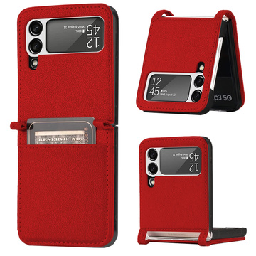 Handyhülle Alogy Clear Case für Samsung Galaxy Z Flip 3 5G Rot
