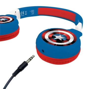 Słuchawki bezprzewodowe 2w1 Avengers Lexibook Bluetooth