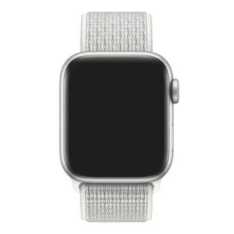 Armband Apple Watch MX802AM/A 38/40/41mm Nike Sport Loop Summit weiß/weiß