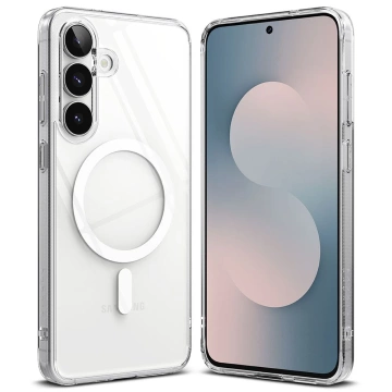 Etui Ochronne do Samsung Galaxy S25 FE Ringke Fusion Magnetic MagSafe Clear