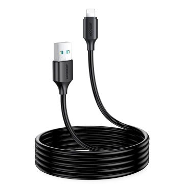 Joyroom kabel do ładowania / transmisji danych USB - Lightning 2.4A 2m czarny (S-UL012A9)