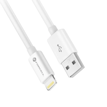 USB-auf-Lightning-Kabel 1 m Forcell MFi Apple iPhone iPad CarPlay 12 W