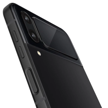 Szkło hartowane Spigen Glass FC ”EZ FIT” + ramka Film 2-pack do Samsung Galaxy Z Flip 4 Black