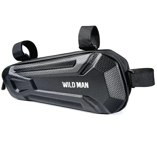 Torba na Rower Wildman XT9 XL Etui na Ramę 1.8L Wodoodporna Czarna