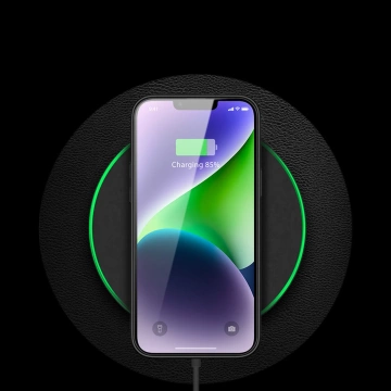 Dux Ducis Yolo Hülle iPhone 14 Plus elegante Hülle aus ökologischem Leder schwarz