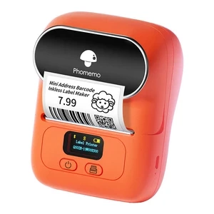 Phomemo M110 Tragbarer Etikettendrucker Bluetooth USB Orange