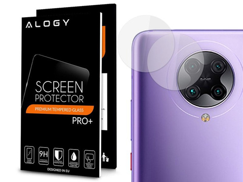 Gehärtetes Glas x2 Alogie für die hintere Linse für Xiaomi Redmi K30 Pro