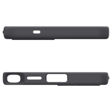 Etui für Samsung Galaxy S25 Ultra Schwarz Spigen Silicone Fit Mag MagSafe