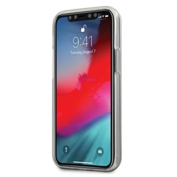 US Polo Shiny Big Logo iPhone 12 mini 5,4" Handyhülle Schwarz Schwarz
