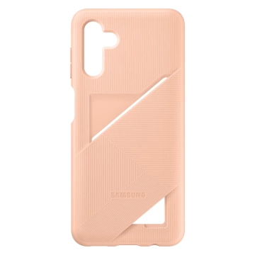 Samsung Card Slot Cover Case für Samsung Galaxy A13 5G Silikon Cover Card Wallet Pfirsich (EF-OA136TPEGWW)