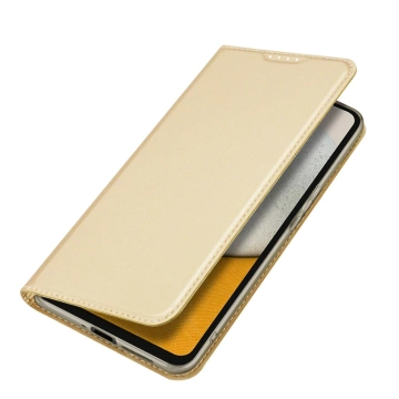 Dux Ducis Skin Pro Hülle für Samsung Galaxy A34 5G Flip Card Wallet Stand Gold