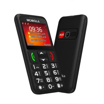 GSM-Telefon Mobiola MB700 2G DualSIM für Senioren schwarz