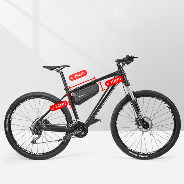 Etui torba sakwa na rower uchwyt rowerowy pod ramę RockBros B67 2.5L Czarne