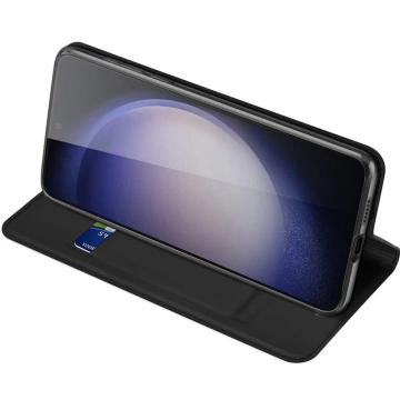 DUX DUCIS Skin X Pro Hülle – MagSafe kompatible Klapphülle für Samsung S24 Ultra schwarz