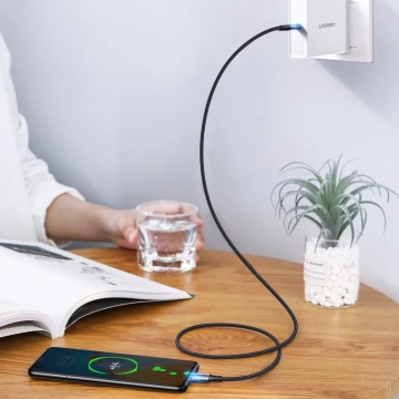 Ugreen Kabel USB Type C - USB Type C Power Delivery 100W Quick Charge FCP 5A 3m grau (90120 US316)