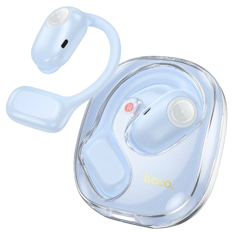 HOCO EA3 Bezprzewodowe Słuchawki Bluetooth TWS – Niebieskie z Etui Ładującym