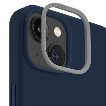 UNIQ Etui Lino do Apple iPhone 14 6,1" niebieski/marineblau