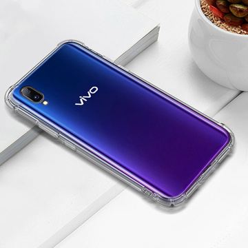 Silikonowe etui pancerne ShockProof Alogy do Vivo Y93 Przezroczyste