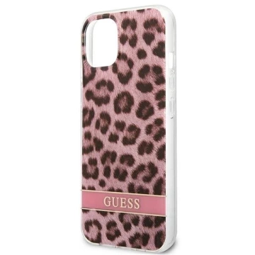 Schätze GUHCP13SHSLEOP iPhone 13 mini 5,4 "rosa / rosa Hardcase Leopard