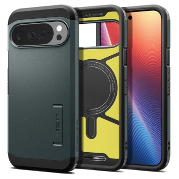 Etui Ochronne do Google Pixel 10 Pro XL Spigen Tough Armor Mag MagSafe Abyss Green