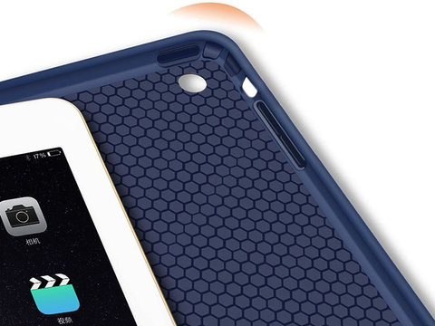 Etui Alogy Smart Case Apple iPad 2 3 4 silikon Różowe + Szkło