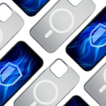 Etui für Apple iPhone 15 Plus 3mk Frosty MagCase Weiß