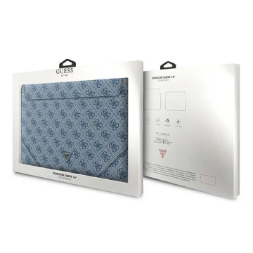 Ratet mal, Hülle GUCS16P4TB 16" niebieski/blau 4G Uptown Triangle Logo