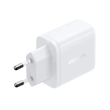 Ładowarka Sieciowa Ugreen X227 GaN 20W USB-C USB-A Biała