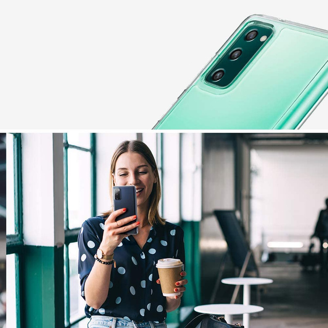 Etui Spigen Ultra Hybrid do Samsung Galaxy S20 FE Crystal Clear + Szkło Alogy Full