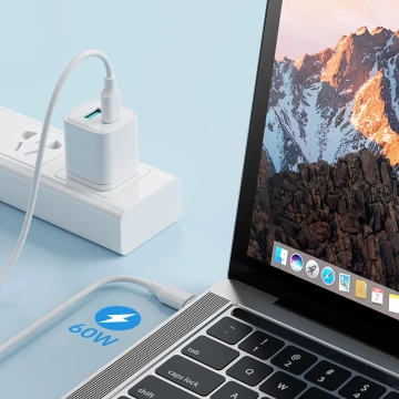 Joyroom Kabel USB-C - USB-C 480Mb/s 60W 1m schwarz (S-CC060A9)