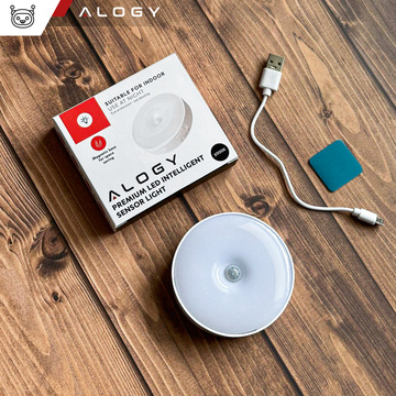 Lampe LED-Bewegungssensor Dämmerungsnachtlampe Alogy Sensor Light Kabellose Möbelbeleuchtung Warmes Licht 3000k