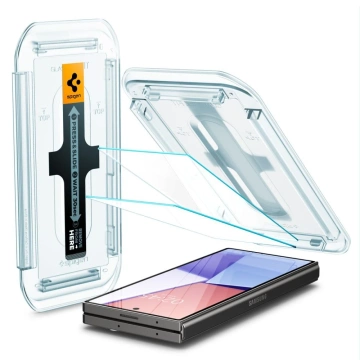 Spigen Glas.tR „Ez Fit“ gehärtetes Glas 2er-Pack für Samsung Galaxy Z Fold 6 Clear