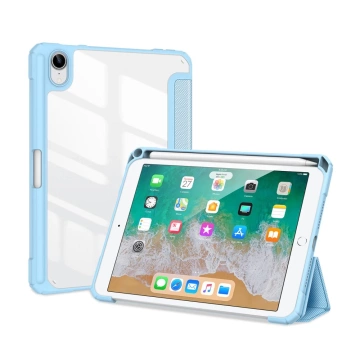 Dux Ducis Toby Armored Flip Smart Case für iPad mini 2021 mit Apple Pencil Holder Blau
