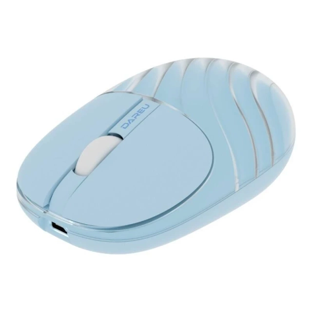 Dareu LM135D Kabellose Maus, 1200 DPI, 2,4&nbsp;G, Bluetooth, Blau