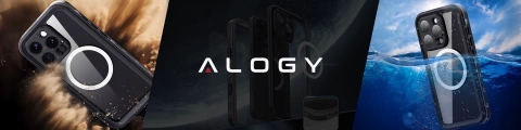 Alogy HydroArmor™ IP68 wasserdichte Hülle mit transparenter Rückseite, 360-Grad-Panzerabdeckung für MagSafe für Apple iPhone 16 Pro