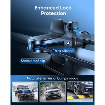 Joyroom JR-ZS246 Autohalterung für den Kühlergrill mit Wireless 15W Black Charger