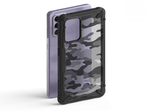 Etui Ringke Fusion X do Samsung Galaxy A72 4G/5G Camo Black