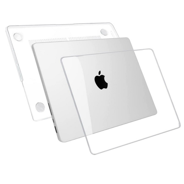 Etui Alogy Hard Case do Apple Macbook Pro 14 2021 A2442 Przezroczyste