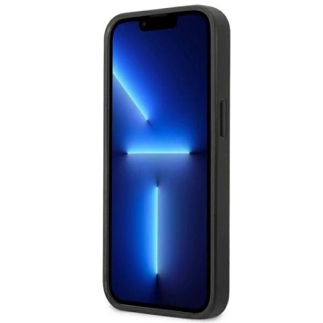 Etui Karl Lagerfeld KLHCP13MSFMP2DG für iPhone 13 6,1" Hardcase Saffiano Plaque