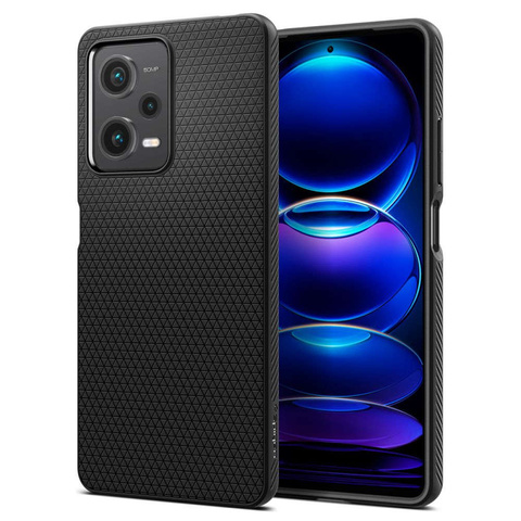 Etui na telefon Spigen Liquid Air obudowa ochronna do Xiaomi Redmi Note 12 Pro 5G / Poco X5 Pro 5G Matte Black