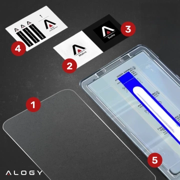 Handyhülle Wasserdichtes Gehäuse Alogy universal IPX8 bis 6,5 Schwarz