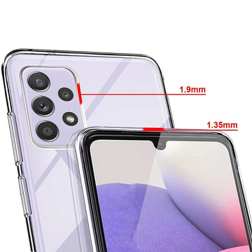 Silikonhülle Alogy Cover Case für Samsung Galaxy A53 / A53 5G Klarglas
