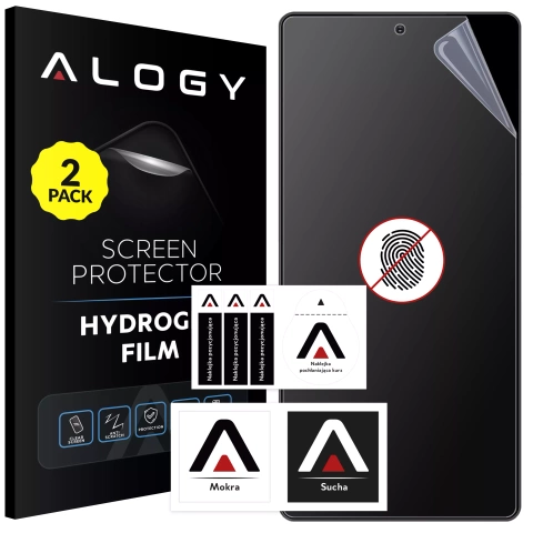 2x Folia "MATOWA" do Samsung Galaxy S25 Ultra Hydrożelowa Alogy HydroSkin Matte Pro™ na ekran do etui "BEZ ODCISKU PALCÓW"