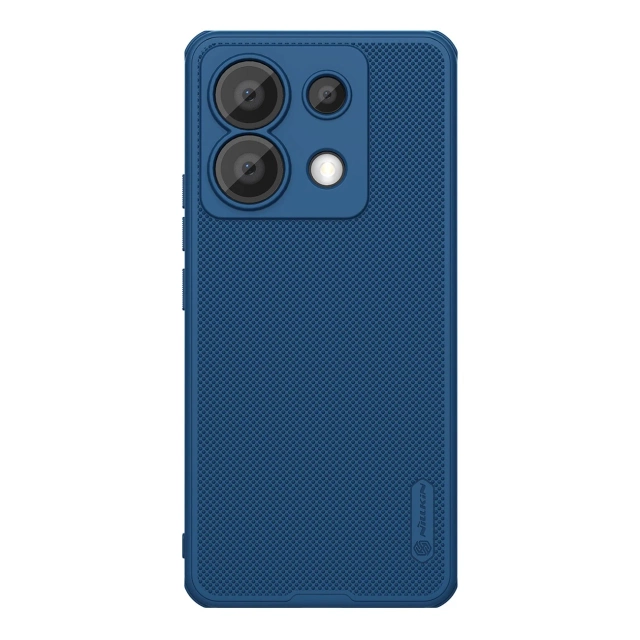 Etui Nillkin Super Frosted Shield Pro do Xiaomi Redmi Note 13 Pro 5G / Poco X6 5G - niebieskie