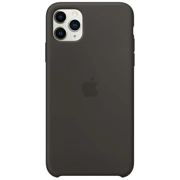 Oryginalne Etui ochronne na telefon Apple MX002ZE/A do Apple iPhone 11 Pro Max czarny/black Kryt pro Silicone Case
