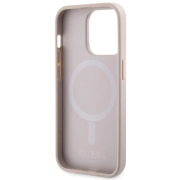 Etui Guess GUHMP14LHGCFSEP für iPhone 14 Pro 6,1" Hartschale GCube Stripes MagSafe